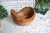 Knabberschale RUSTIKAL rund (14 cm) aus Olivenholz